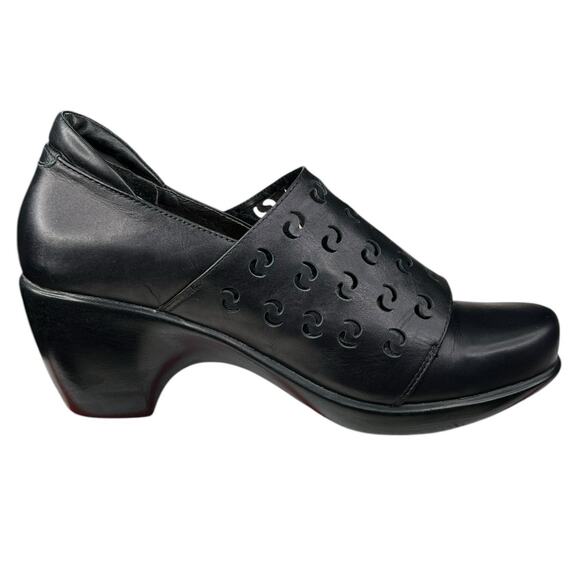 NAOT Women’s Precious Black Leather Mary Jane Size 38 US 7 - Picture 4 of 11